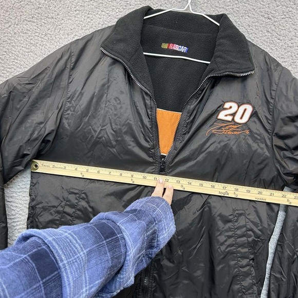 Nascare Jacket Mens Large Tony Stewart Winners Circle Fleece #20 - Picture 11 of 13